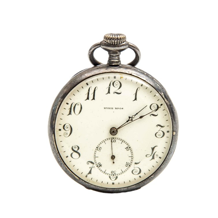 Sterling Ryrie Bros Pocket Watch