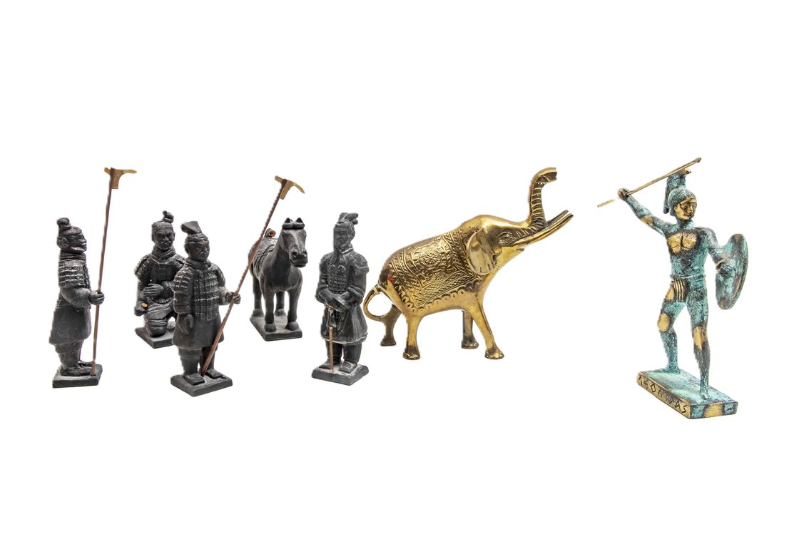 Miniatures: Qin Dynasty & Ancient Greece