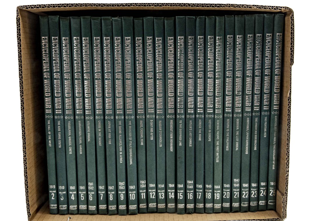 Marshall Cavendish WWII Encyclopedia-24 Vol.