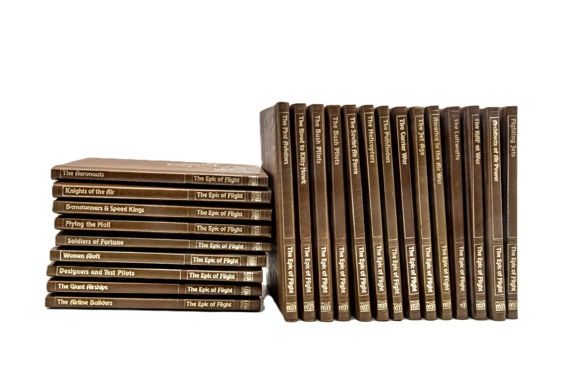 Time Life - The Epic of Flight, 23 Volumes