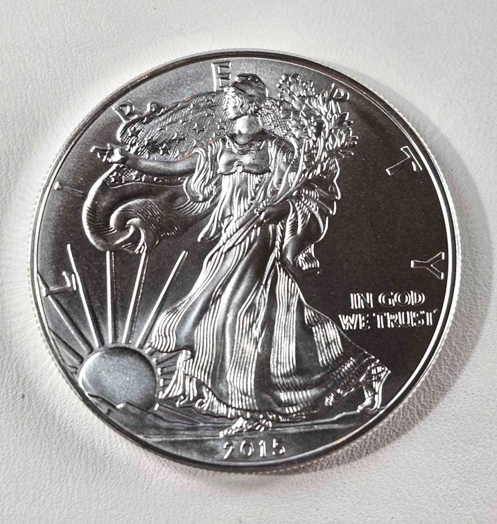 2015 United States Silver American Eagle One-Ounce Bullion Coin
