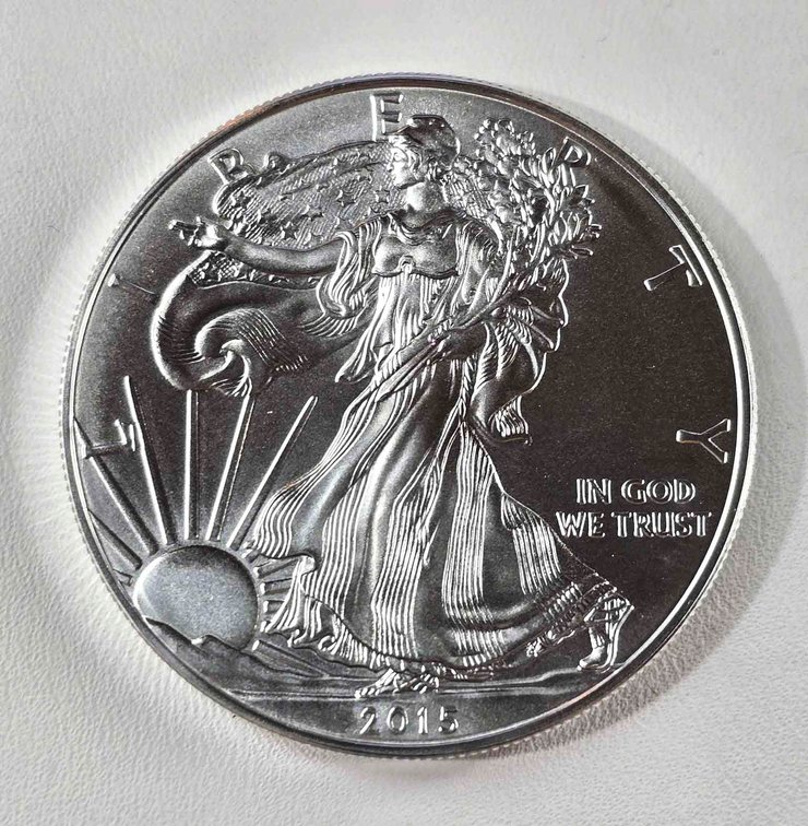 2015 American Silver Eagle 1 oz Fine Silver Coin