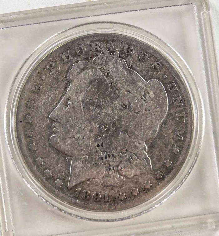 1891-O Morgan Silver Dollar