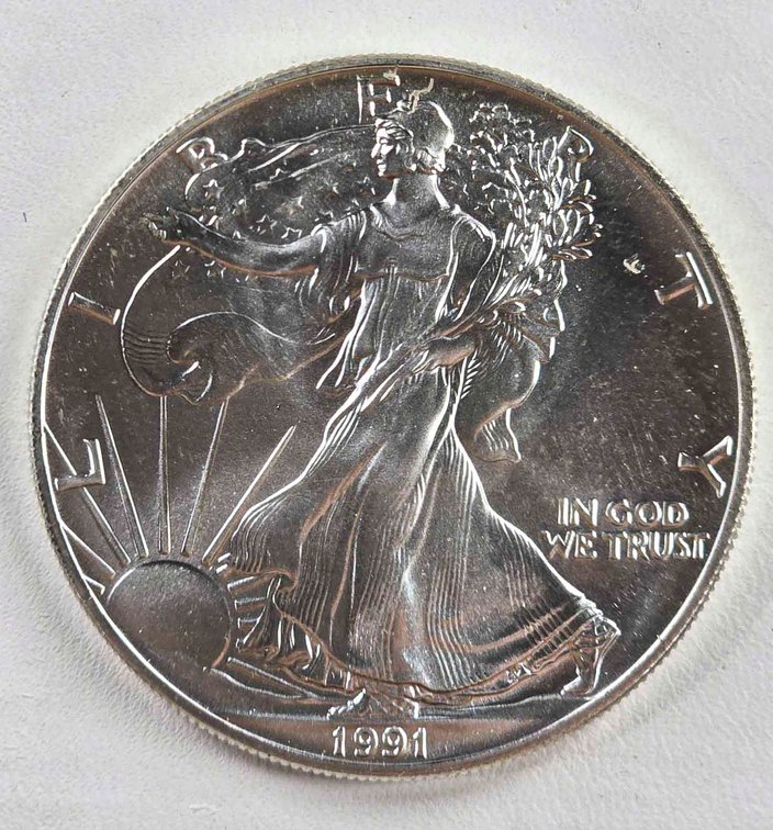 1991 American Silver Eagle One-Ounce Coin