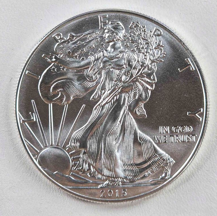 2015 American Silver Eagle 1 oz Fine Silver Coin
