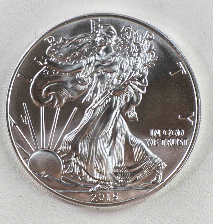 2015 American Silver Eagle 1 oz Fine Silver Coin
