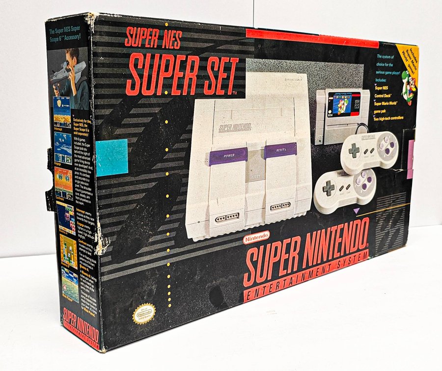 Super Nintendo Entertainment System Super Set IOB