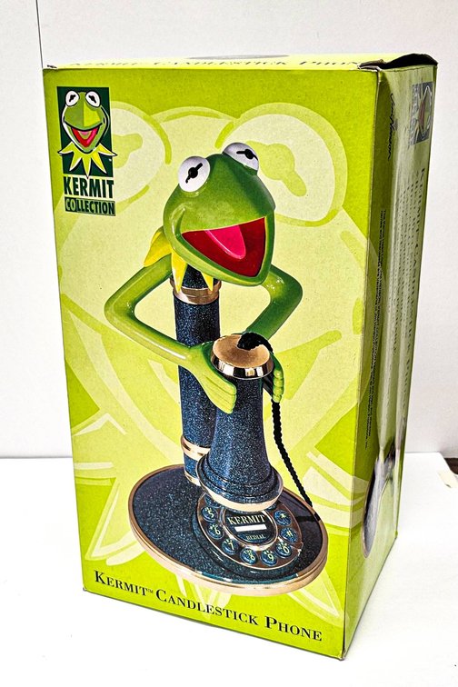 Kermit Candlestick Phone by Telemania NIB