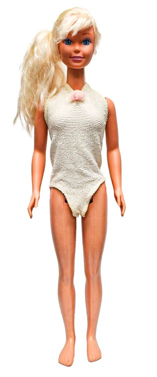 1992 Mattel My Size Barbie Doll