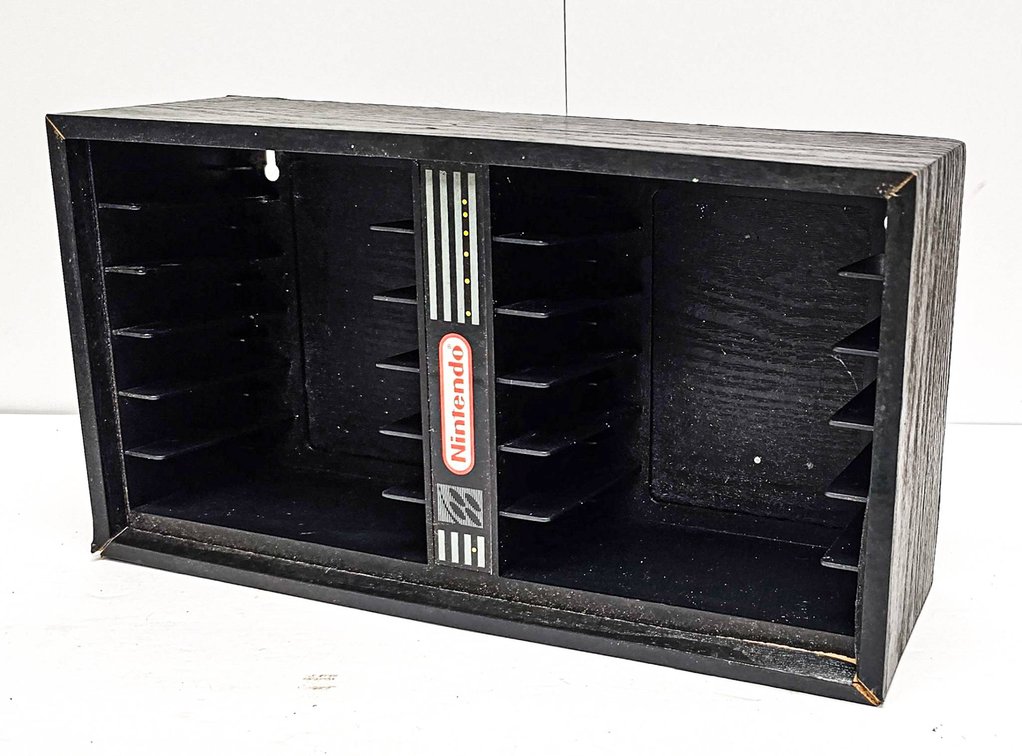 Nintendo SNES 12 Cartridge Storage Rack 