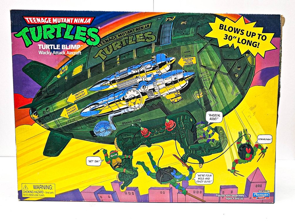 Teenage Mutant Ninja Turtles Turtle Blimp Wacky Attack Aircraft (2021) by Playmates
