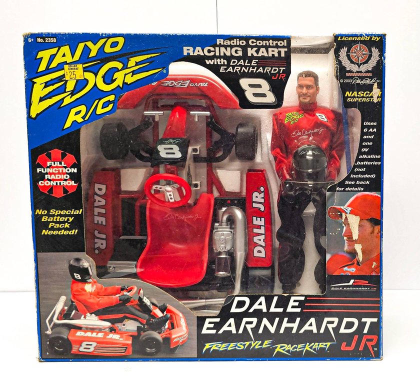 Taiyo Edge R/C Dale Earnhardt Jr. Freestyle Racekart, Factory Sealed
