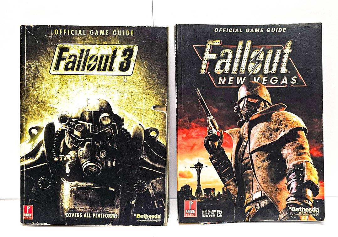Fallout 3 and Fallout: New Vegas Official Game Guides by Prima Games, Complete with Maps