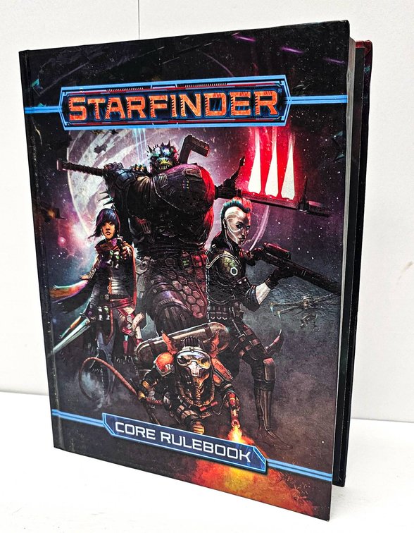 Hardcover Starfinder Core Rulebook Role-Playing Game Manual