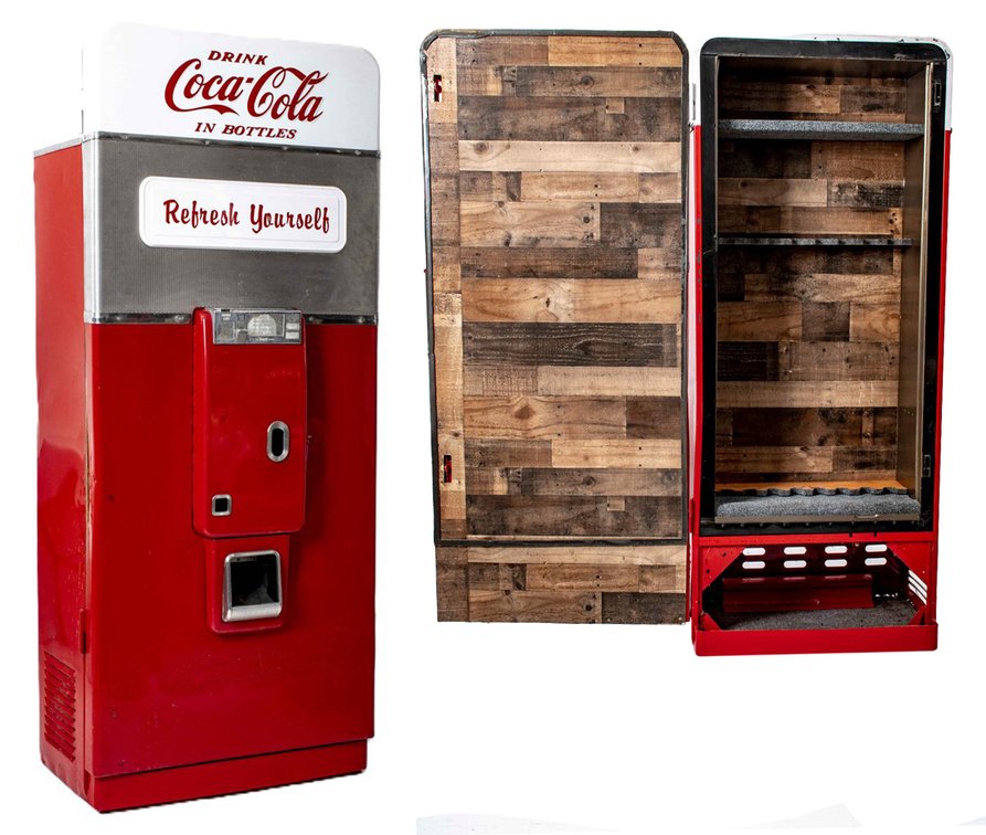1960's Vendo Coke Machine Converted to Gun Safe