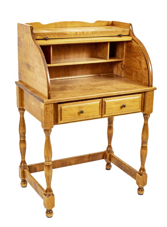Secretary Desk w/ Tambour Cover