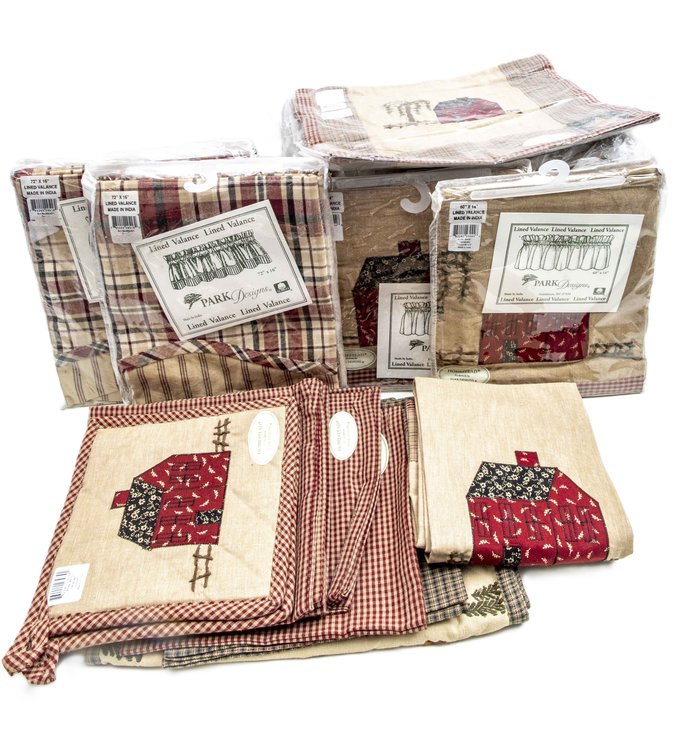 Park Designs Homestead - Farmhouse Table  Linens - NIP