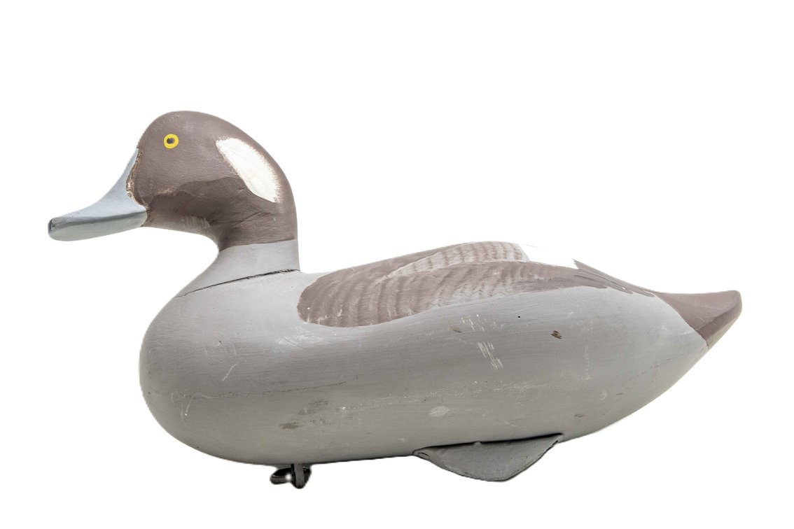 Wooden Hen Duck Decoy- Hand Painted