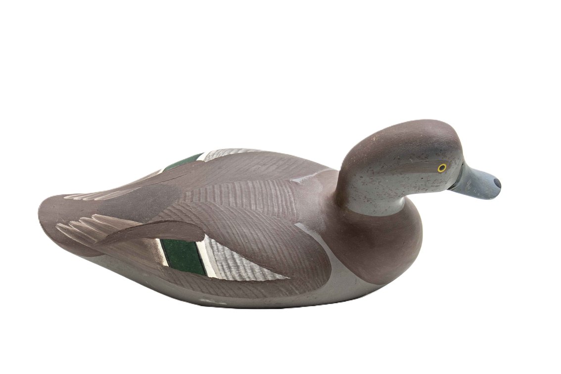 Green Wing Teal Duck Decoy- Patrick Vincent
