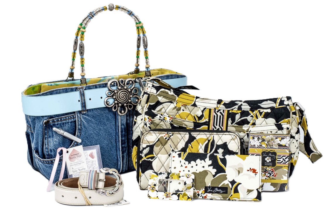 Vera Bradley Dogwood & Bootie Bag