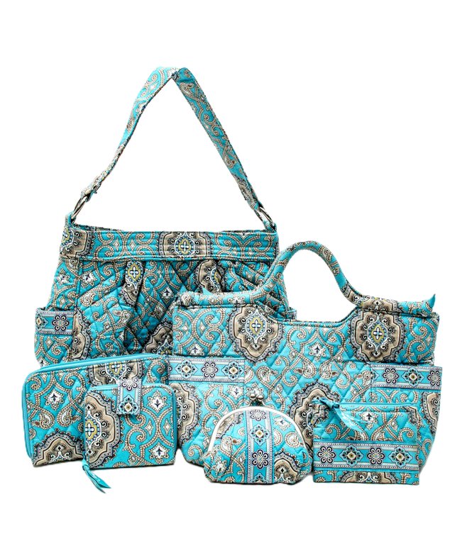 Vera Bradley Totally Turq Purse & Accessories