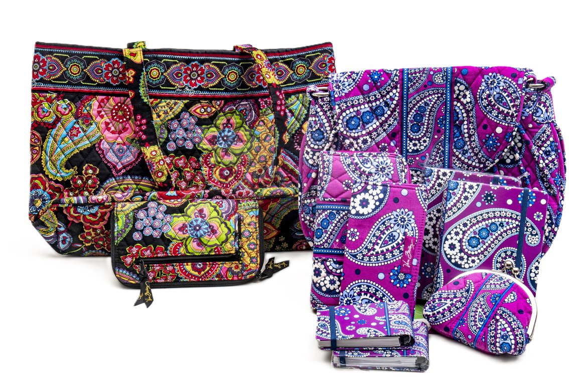 Vera Bradley 8pc Boysenberry + Symphony in Hue