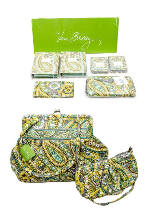 Vera Bradley 'Lemon Parfait' Purses & Accessories