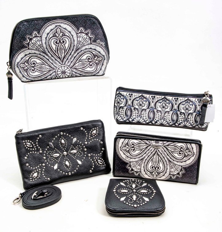 Brighton Studded Crossbody & Makeup Pouches