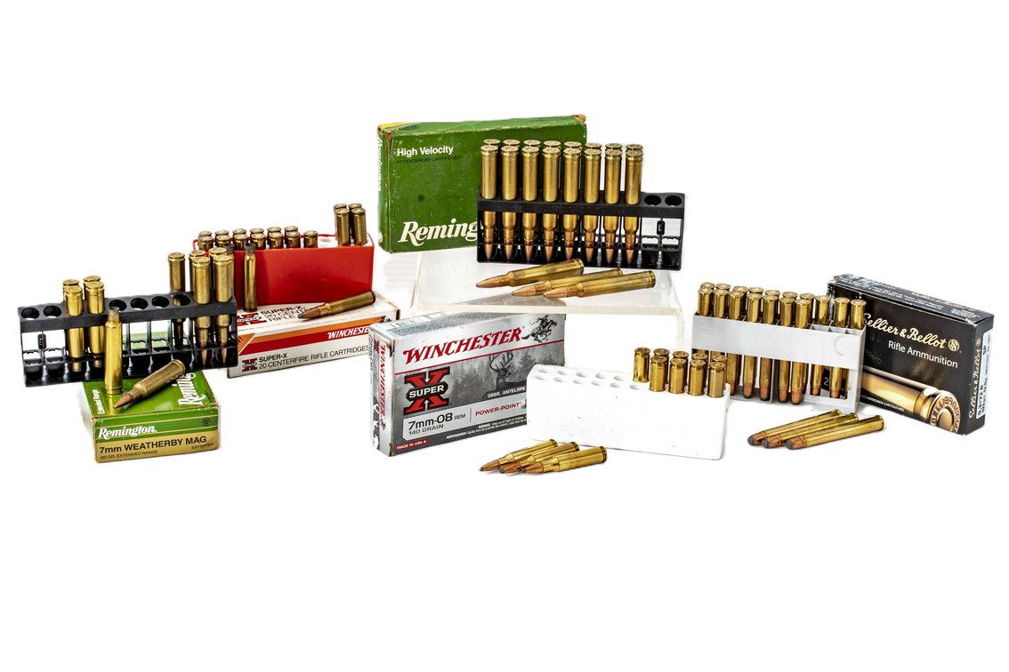 Various Calibers of Boxed Ammo