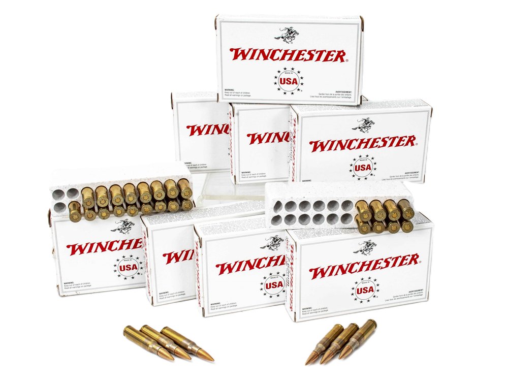 7+ Boxes (151rds) of Winchester 7.62mm Ammo