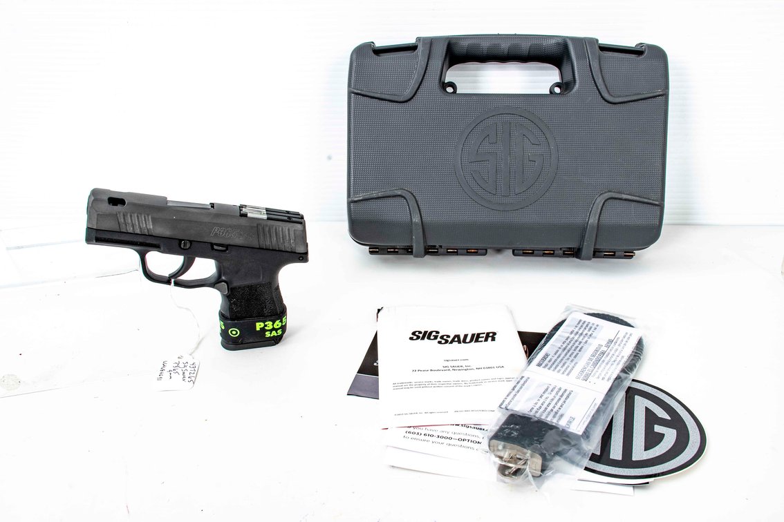 Sig Sauer P365 SAS Semi Auto Pistol in 9mm