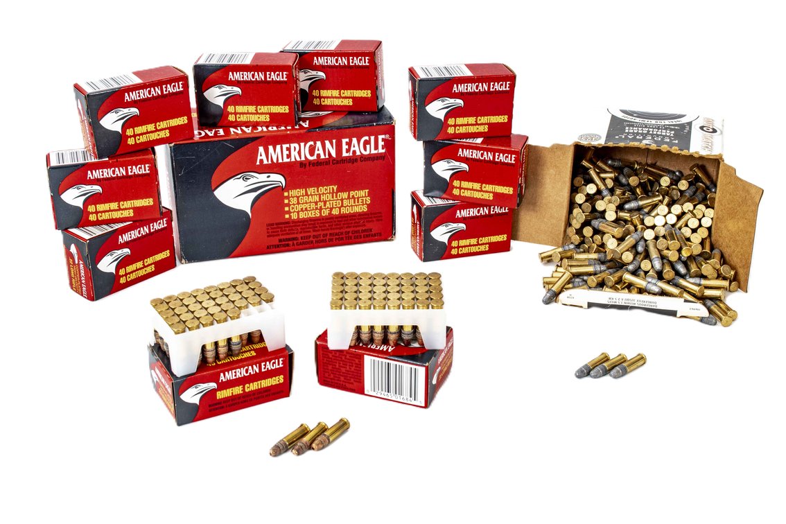 650+ Rounds of Federal .22 Long Rifle