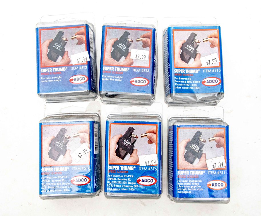 Speedloaders- ADCO- Super Thumbs- NIB