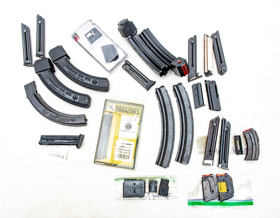 .22 Caliber Magazines- Assorted
