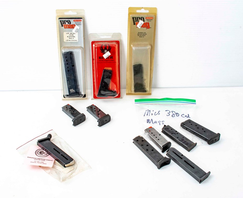Assorted .380 Caliber Magazines