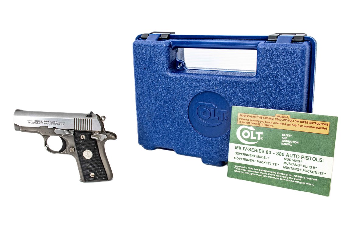 Colt Mustang Pocketlite Pistol in .380 Auto IOB
