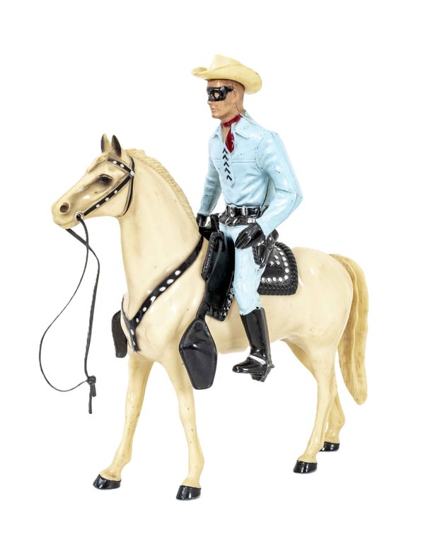 Hartland Plastics Lone Ranger and Silver