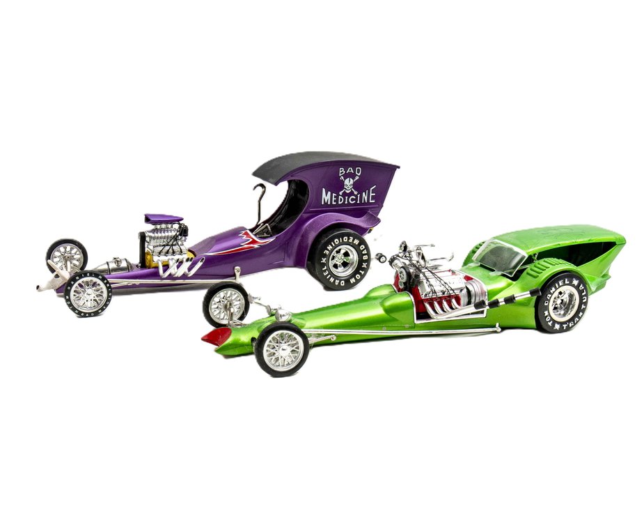 2 Toy Zone Tom Daniel Dragsters Models