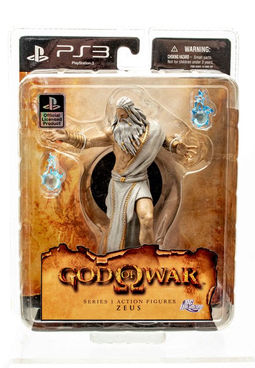 RARE God of War Zeus Series 1 Action Figure PS3