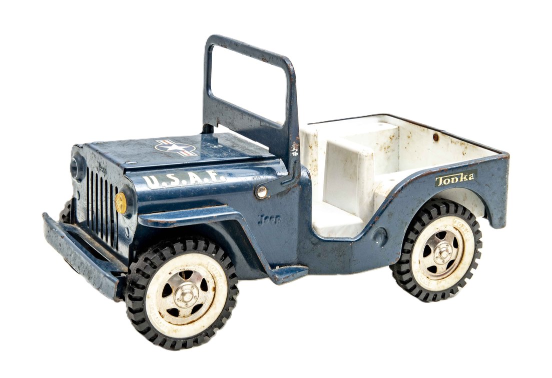 1960's Tonka Pressed Steel USAF Jeep