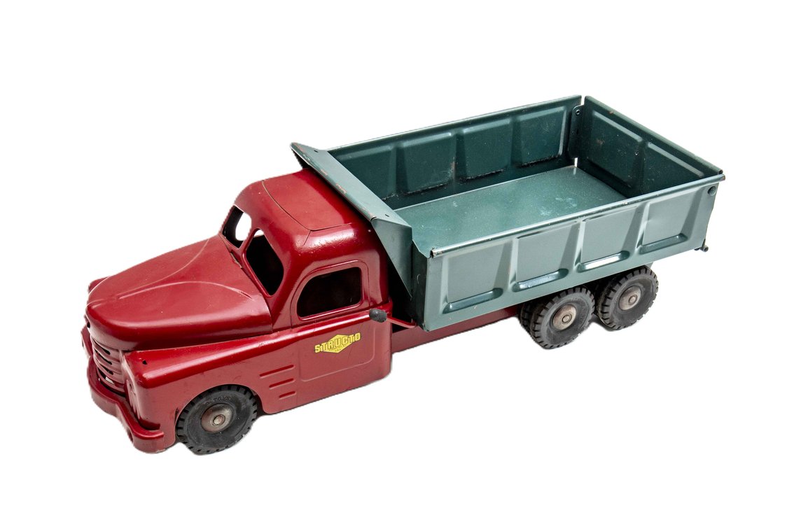 Early Structo "Hydraulically Operated" Dump Truck