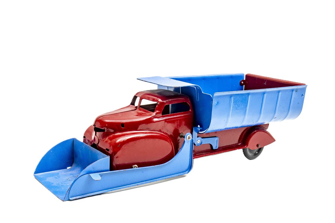 Vintage Marx Dump Truck with Scoop