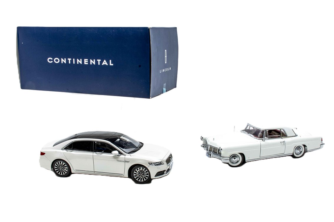 1956 & 2020 Diecast Lincoln Continental Cars
