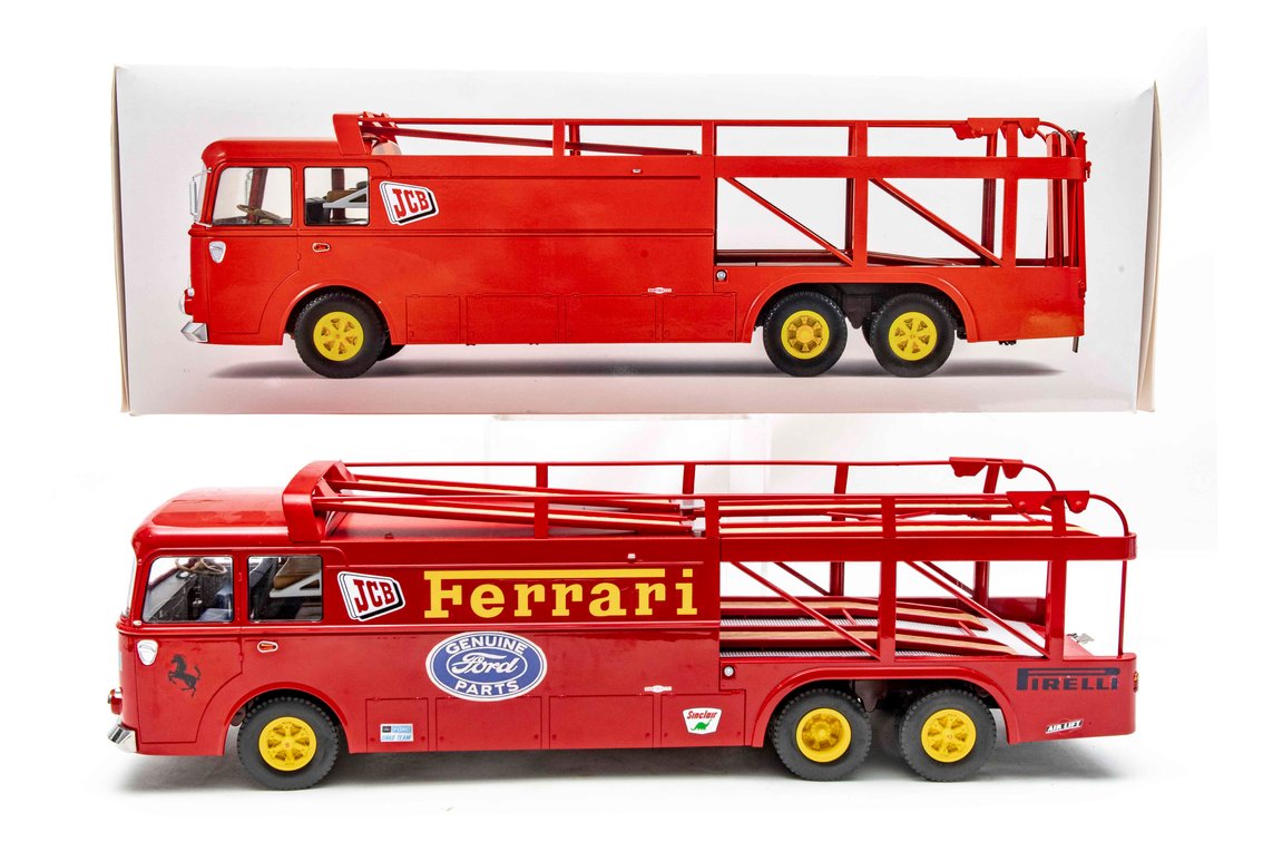 Bartoletti 1971 JCB Racing Car Hauler - IOB