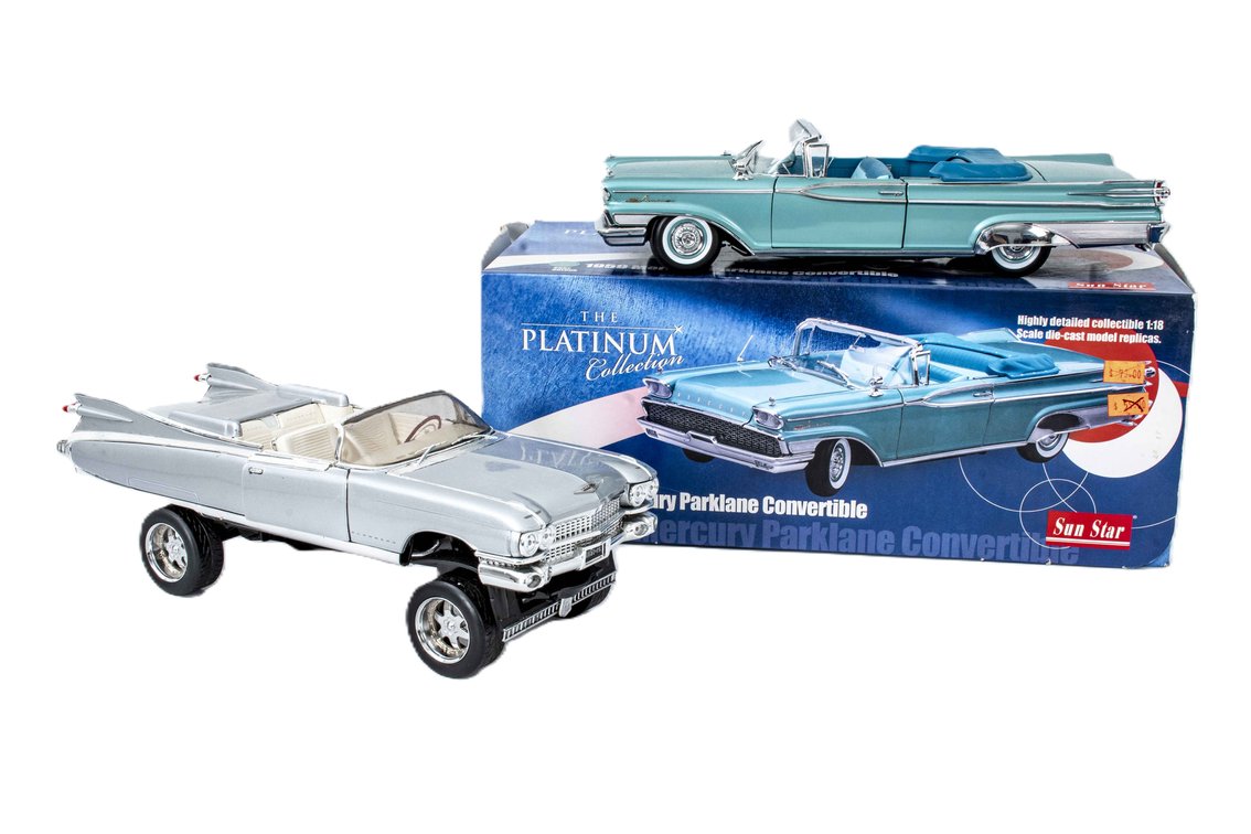 2 1959 Classics - Mercury Parklane & Cadillac Eld