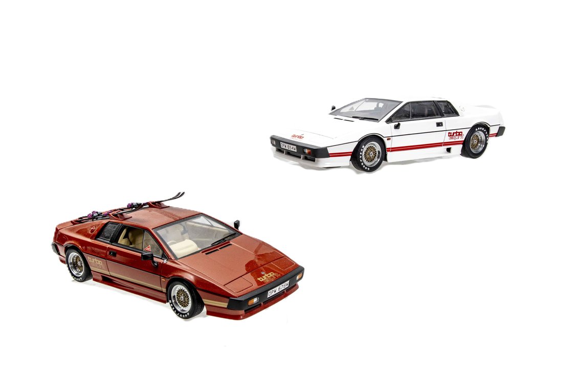 2 Lotus Esprit Turbo Die Cast Models