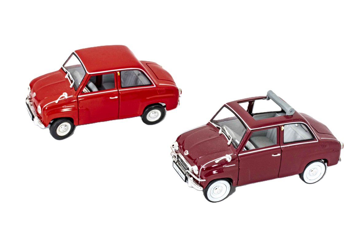 2 Revell 1997 Goggomobile - Moon Roof & Standard