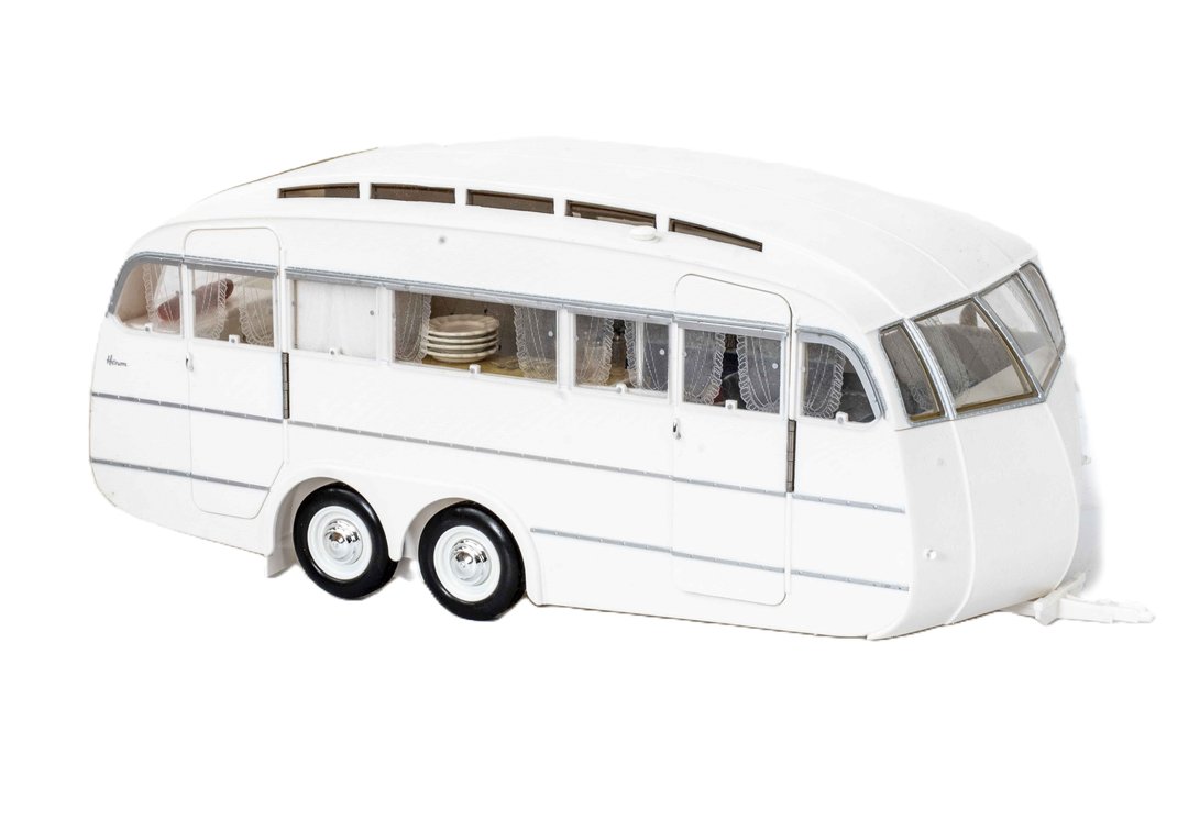 Norev 1/18 1955 Caravane Caraven Henon Camper