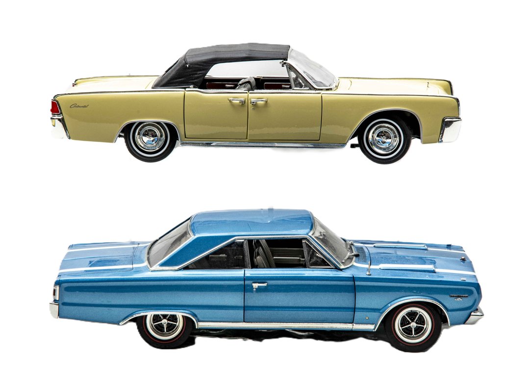 1961 Lincoln Continental & 1967 Plymouth GTX