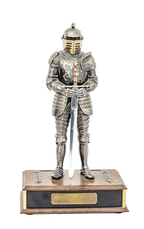 1970's Knight in Armor W/Sword Transistor Radio